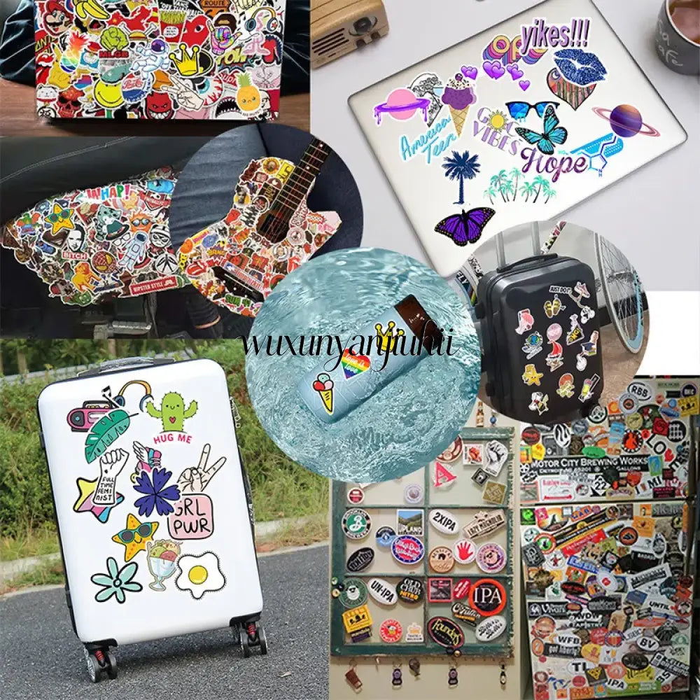 52pcs Inspirational Quote Stickers Pack Positive Decals DIY Laptops Water Bottles Phones Decorative Stickers Perfect