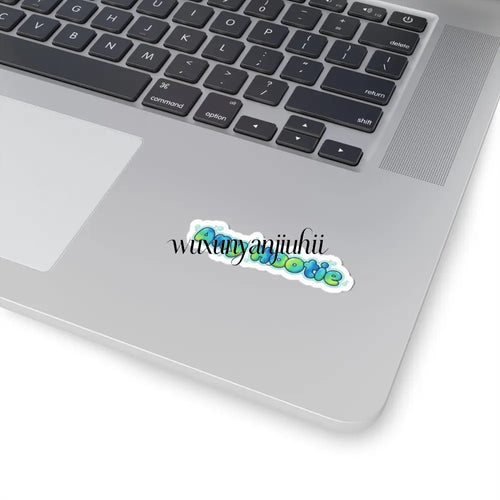 Any Hootie Kiss-Cut Sticker, Cute Bubble Letter Laptop Decal - 3’’ × 3’’ / White - Stickers
