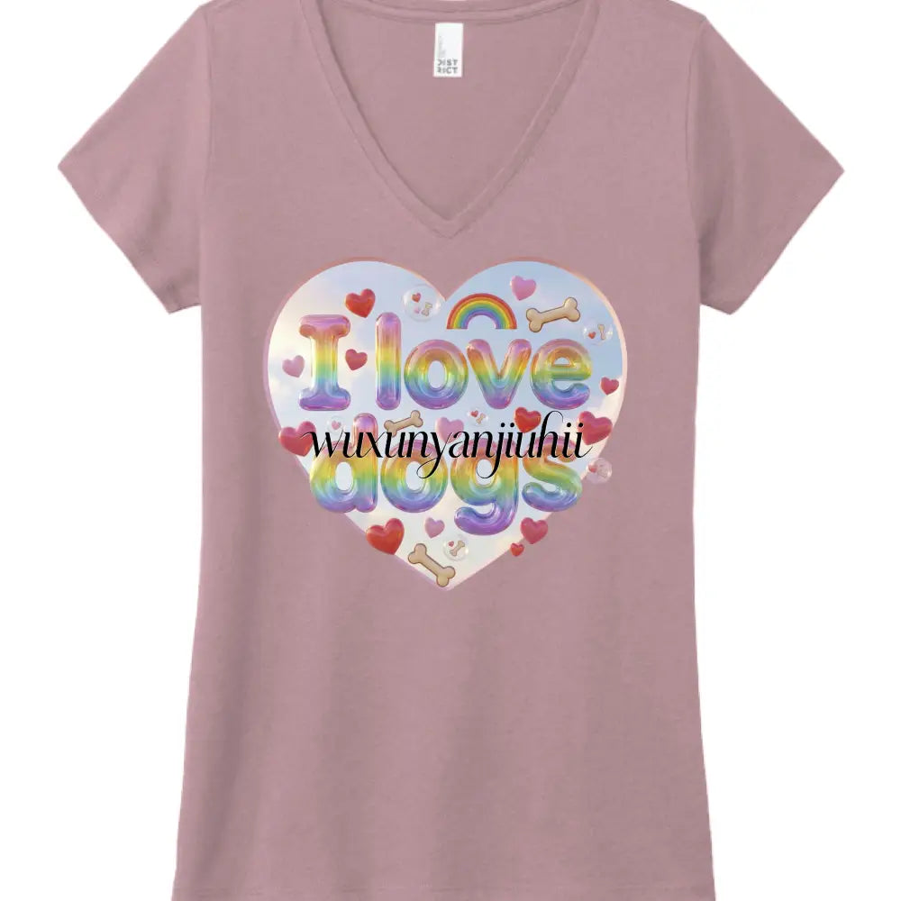 I love dogs1 - Hthrd Lavender / XS