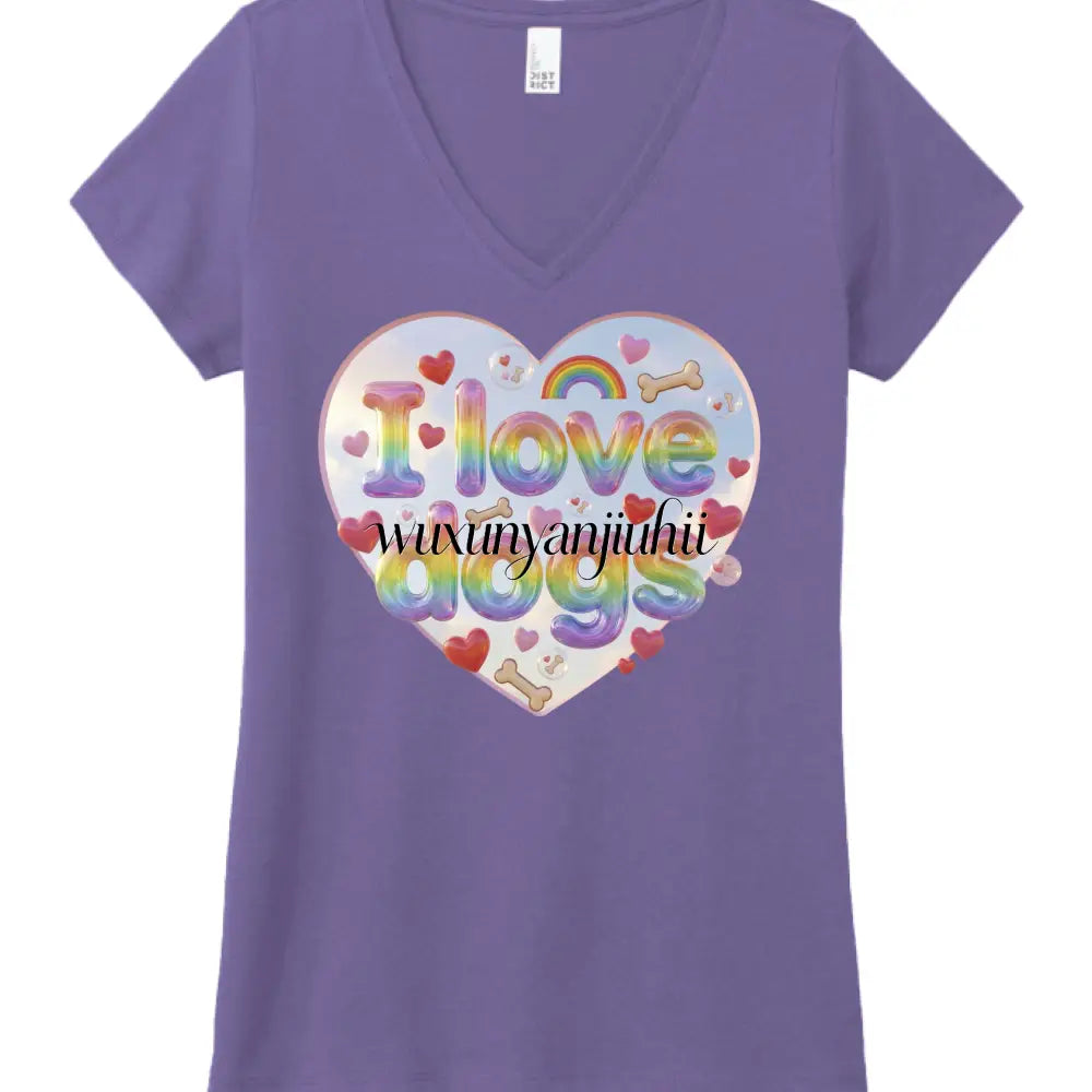 I love dogs1 - Purple Frost / XS