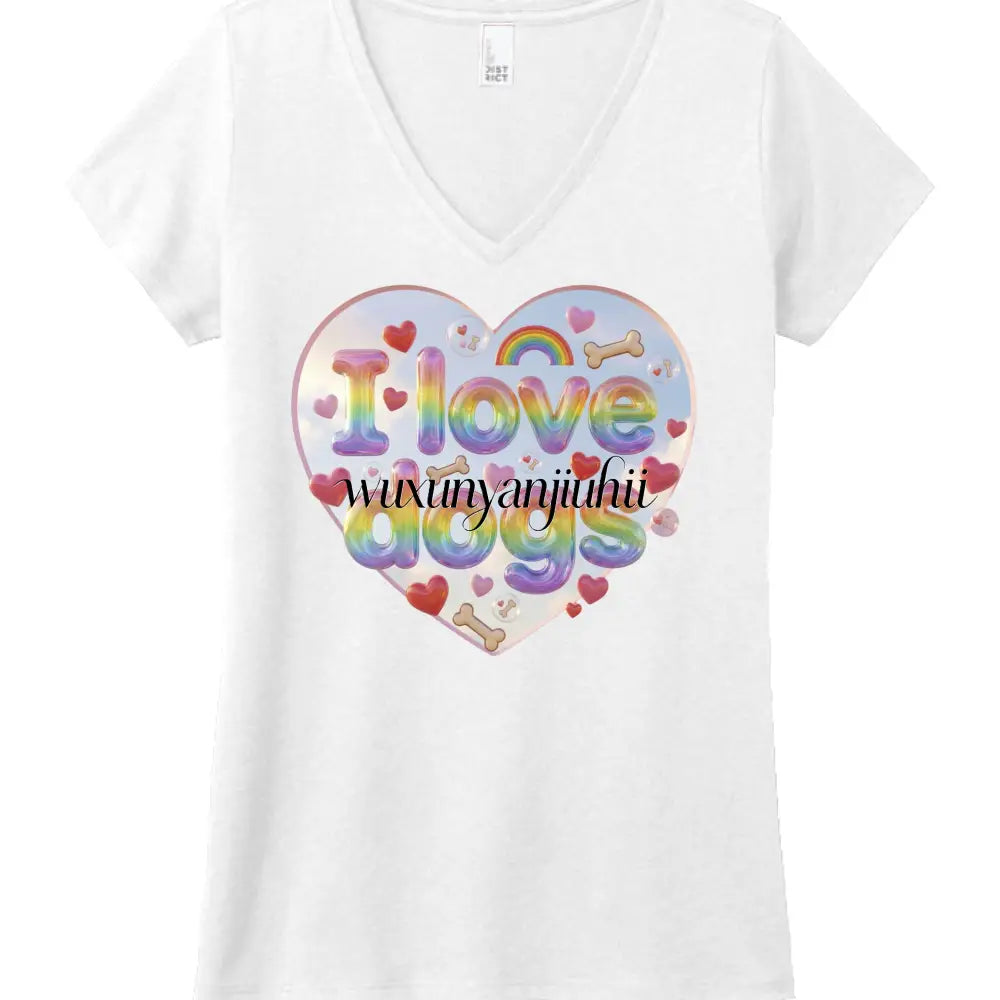 I love dogs1 - White / XS
