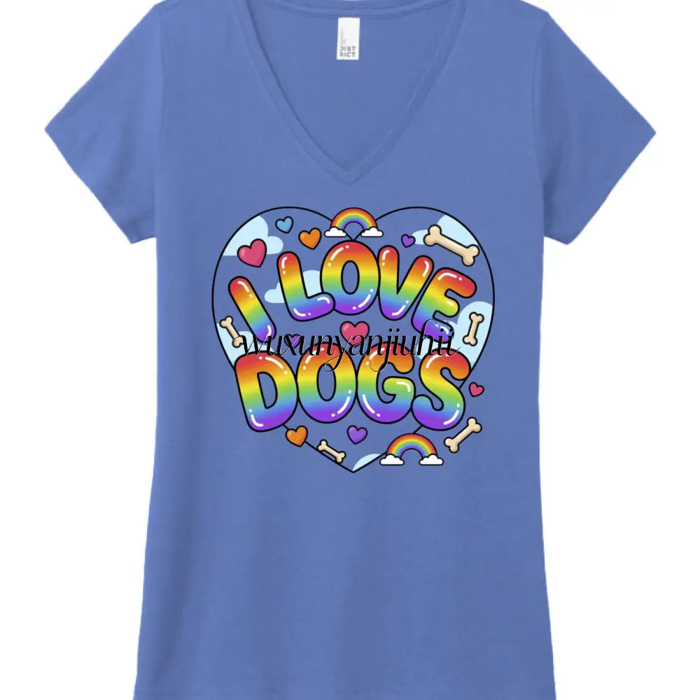 I LOVE DOGS2 - Royal Frost / XS - T-Shirt