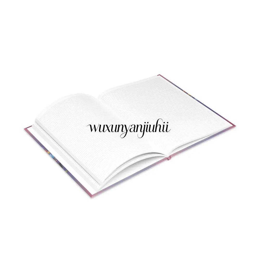 Personalized Serenity Hardcover Notebook, Puffy-Cover Journal & Sticker Book for Girls - Paper products
